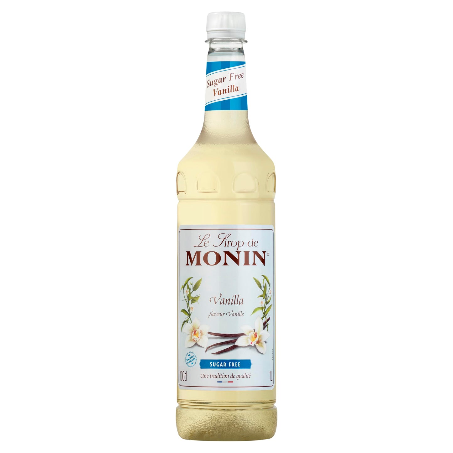 MONIN Premium Vanilla Sugar Free Syrup 1L