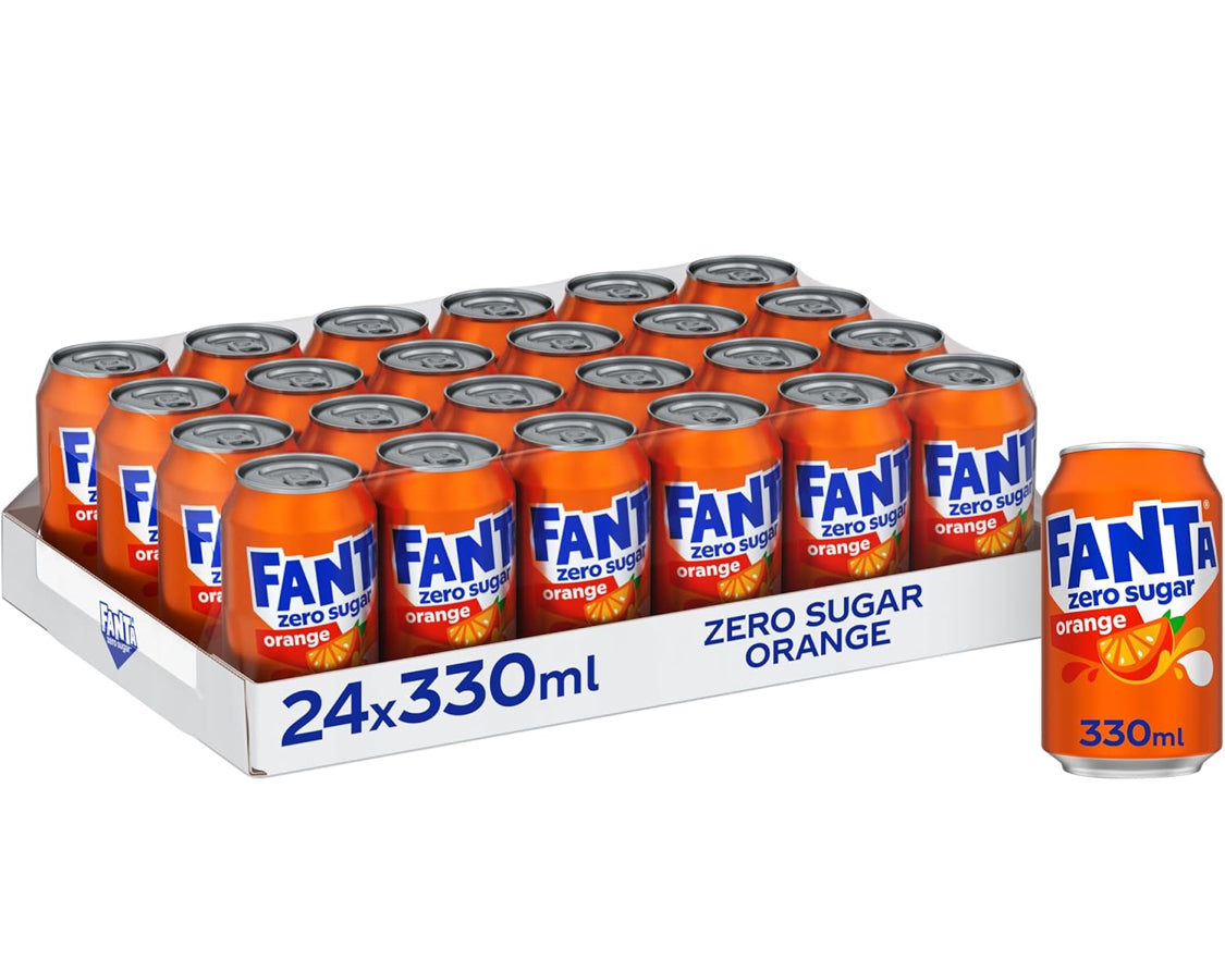 Fanta Orange Zero 24x330ml