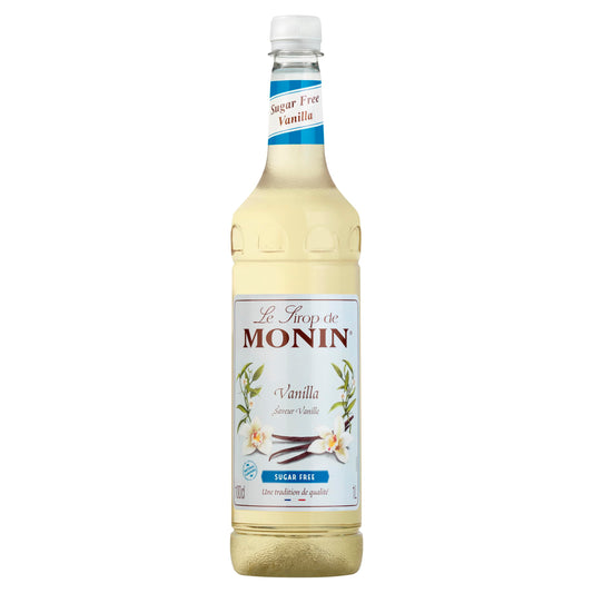 MONIN Premium Vanilla Sugar Free Syrup 1L